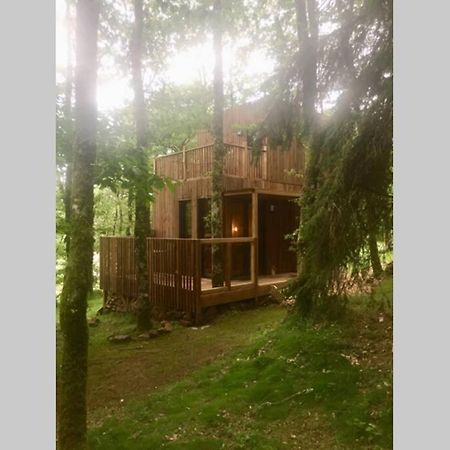 Adorable Cabane Dans Un Espace Boise Saint-Junien Dış mekan fotoğraf